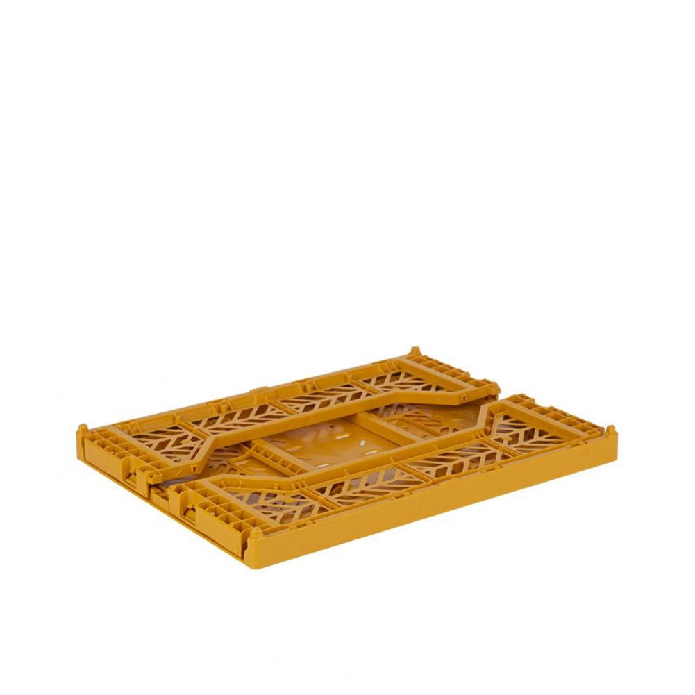 Midi Storage Crate (Mustard) by Yo! Organization