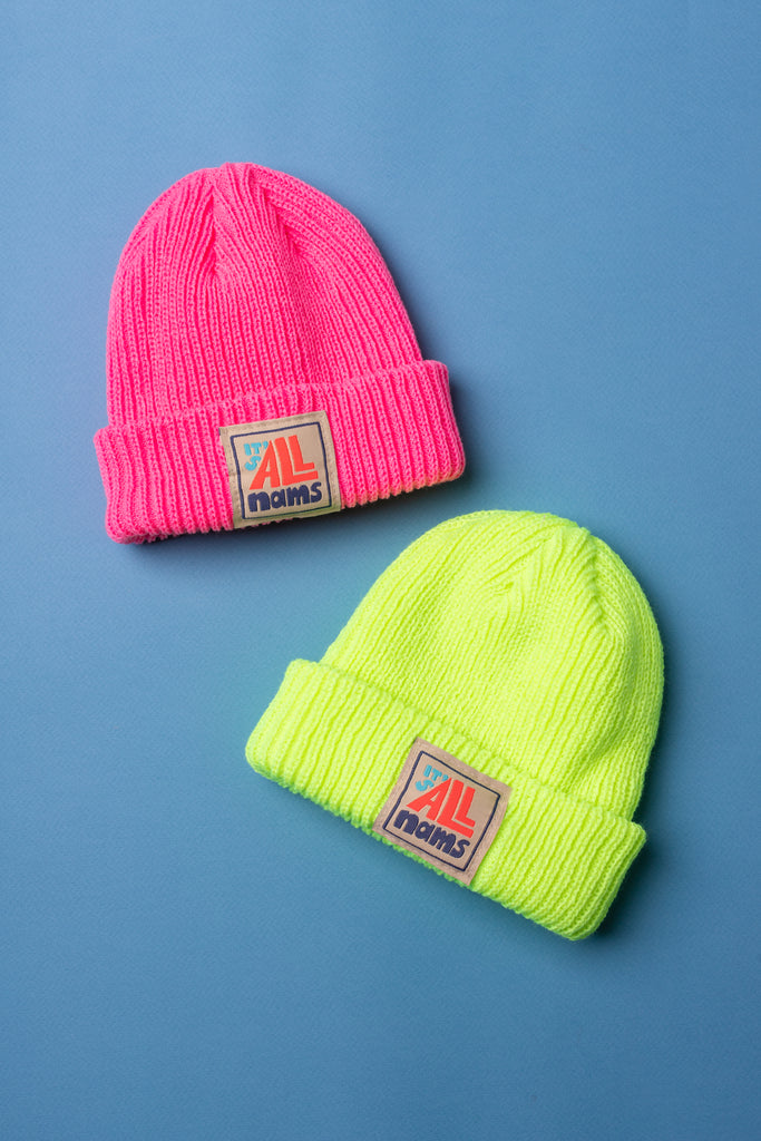 Neon Patch Beanie (Various)