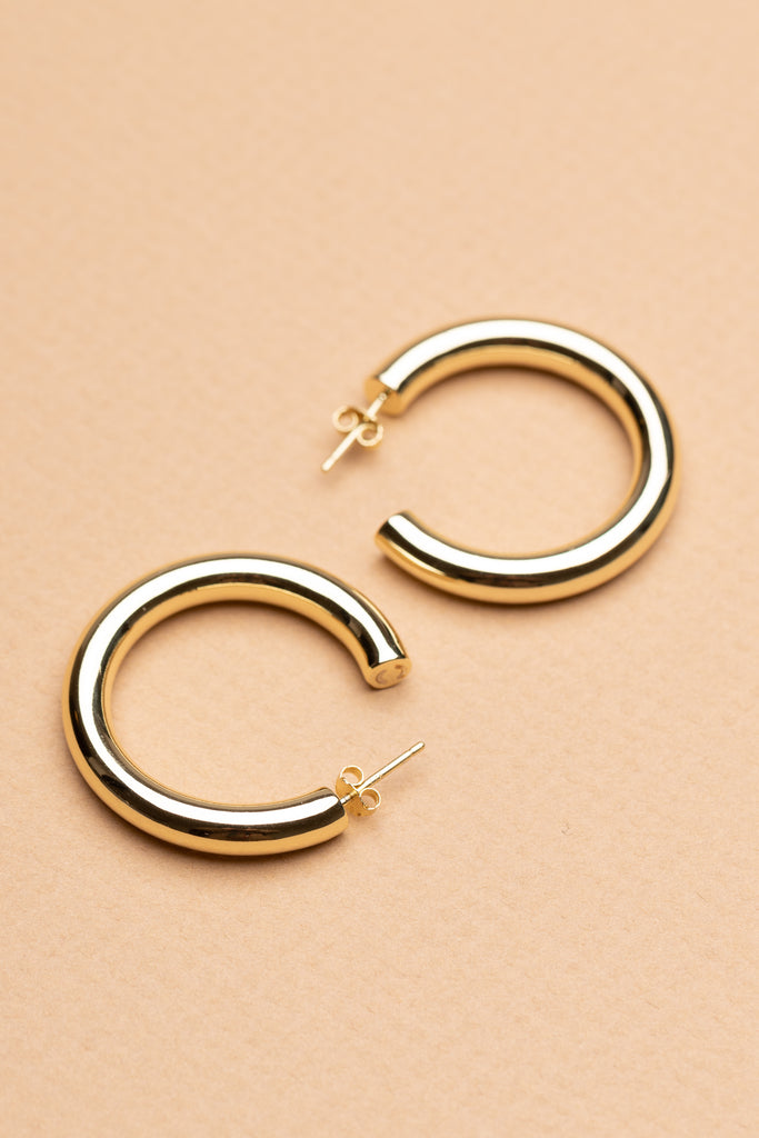 1.5" Perfect Hoops (Gold) by Machete