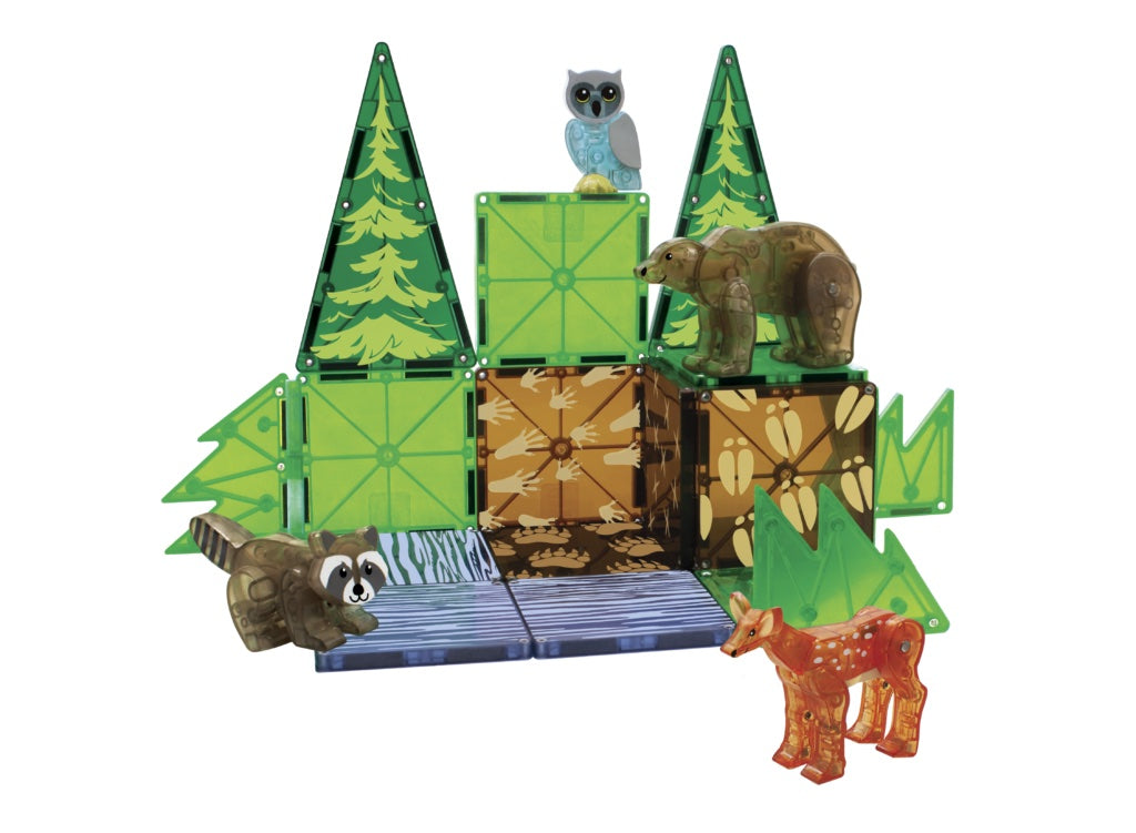 25-Piece Forest Animals by Magna-Tiles