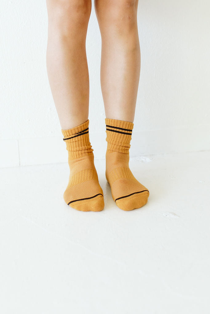 Boyfriend Socks (Biscotti) by Le Bon Shoppe