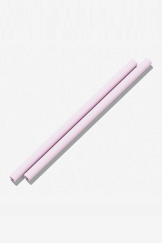 Silicone Straws 2 Pack (Lilac)