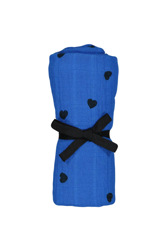 Muslin Swaddle (Greek Blue) by Rose in April