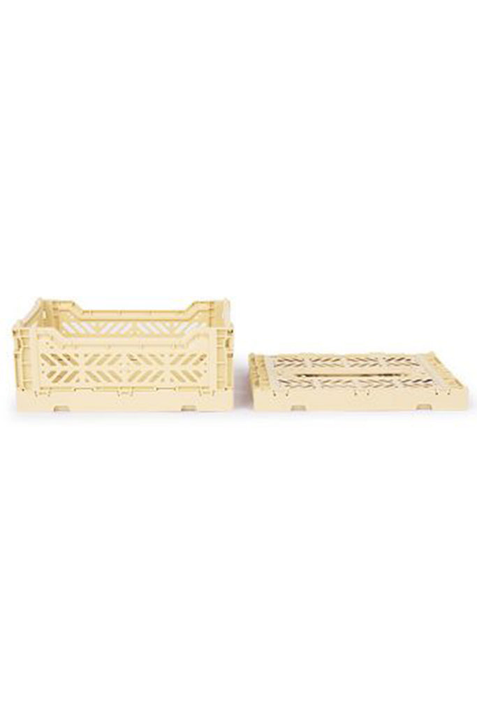 Midi Storage Crate (Cream) by Yo! Organization