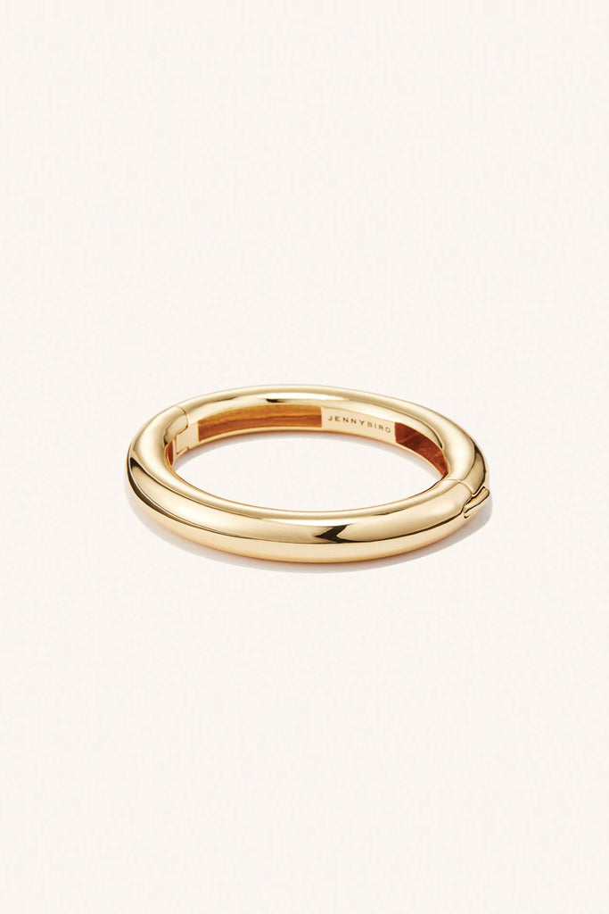 Gia Mega Bangle (Gold) by Jenny Bird