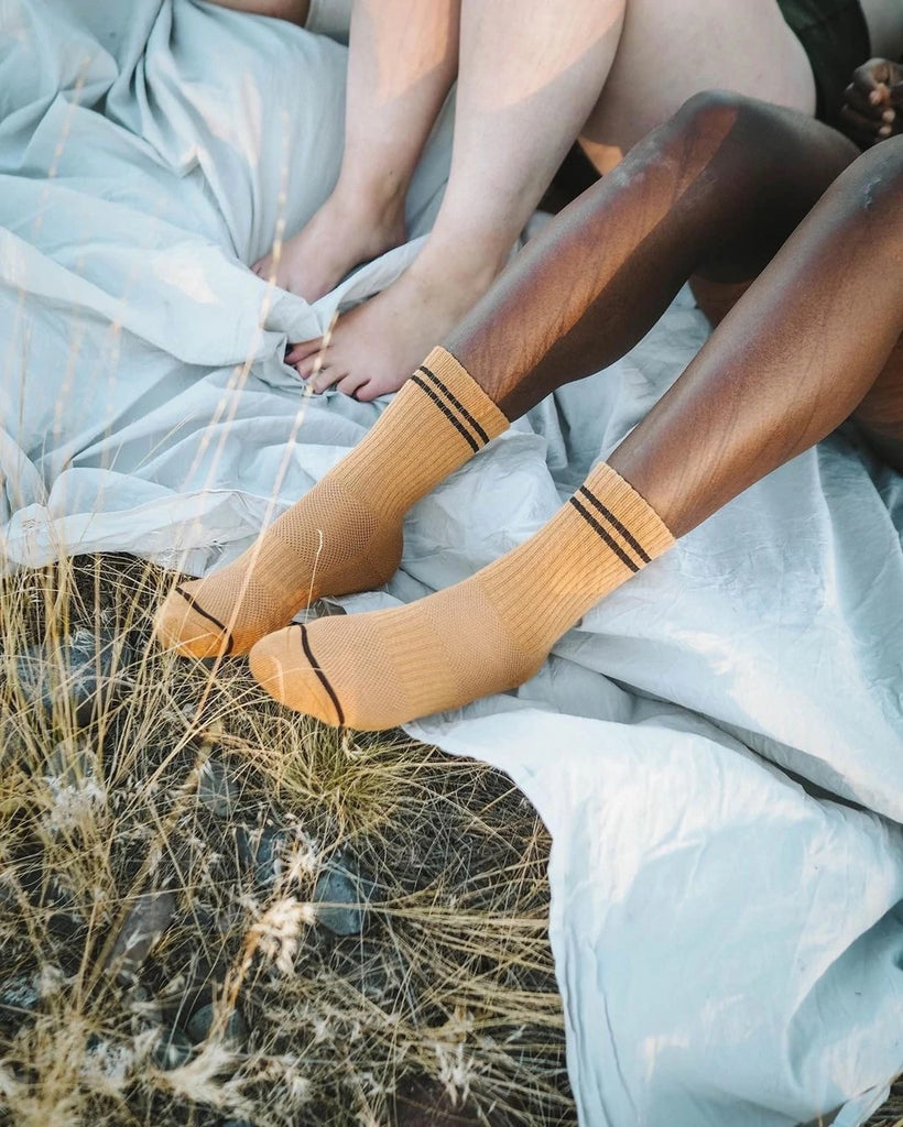 Boyfriend Socks (Biscotti) by Le Bon Shoppe