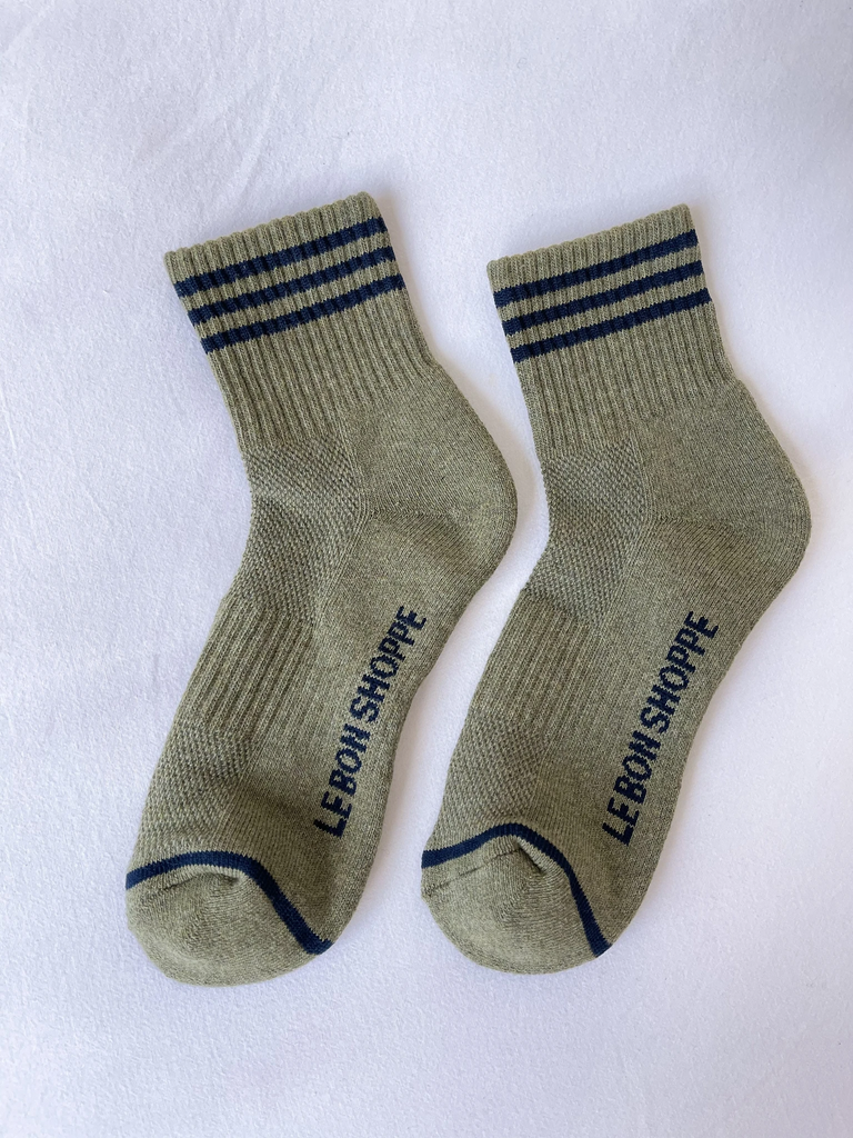 Girlfriend Socks (Sage) by Le Bon Shoppe
