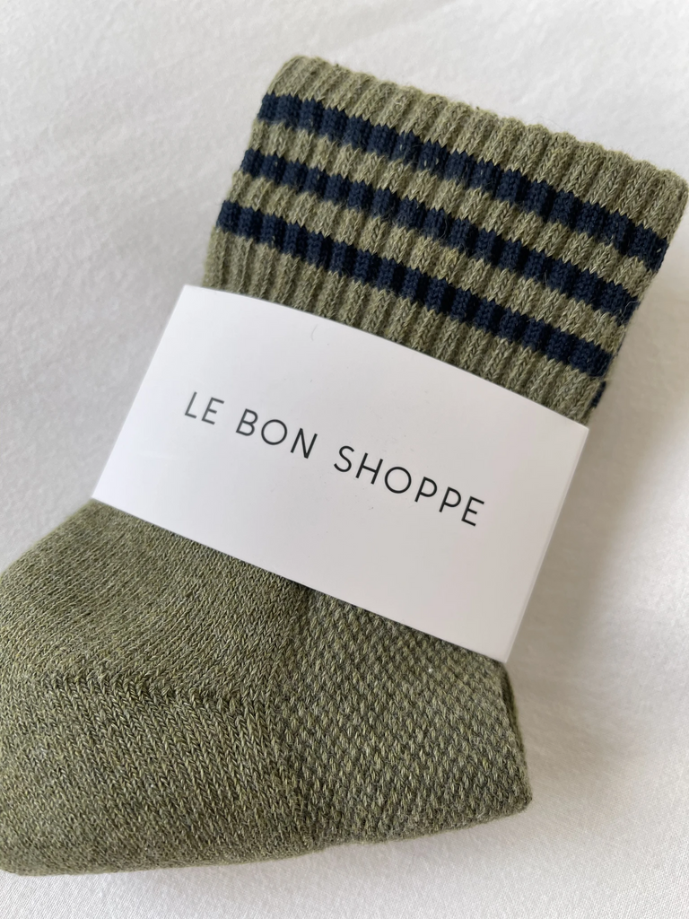 Girlfriend Socks (Sage) by Le Bon Shoppe