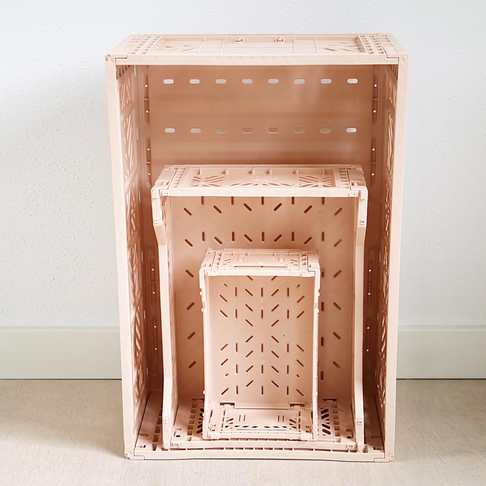 Midi Storage Crate (Orchid) by Yo! Organization