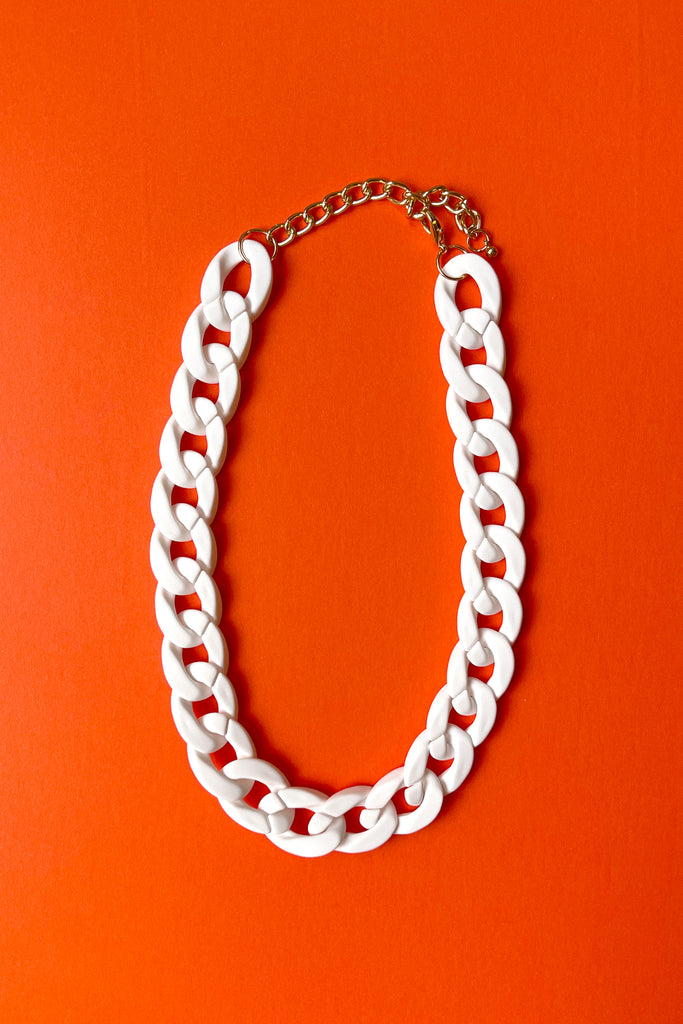 Oversized Chain (White)
