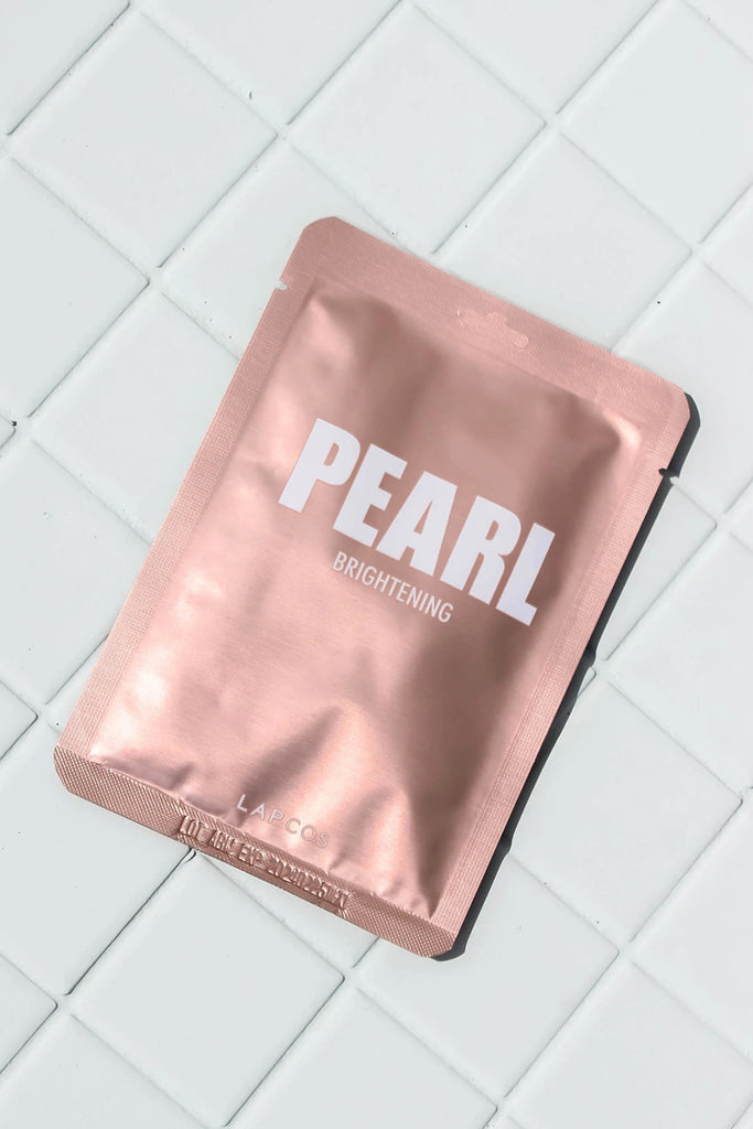 Sheet Face Mask (Pearl) by LAPCOS