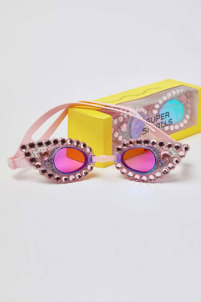 Pink Splash Goggles by Super Smalls